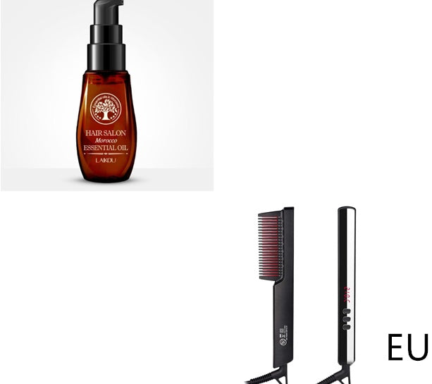 Dames Glattrek-kam Mans se Multifunksionele Haarkam Met Haarversorgings Essensiële Olie 40ml