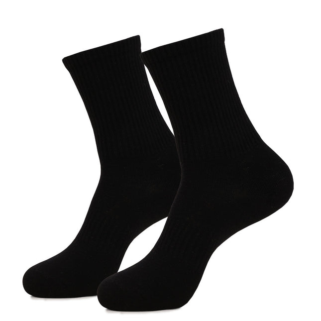 Mid-calf Combed Cotton Athletic Socks Sweat-absorbent Breathable High-pass Non-stuffy Men And Women Sports And Leisure Socks