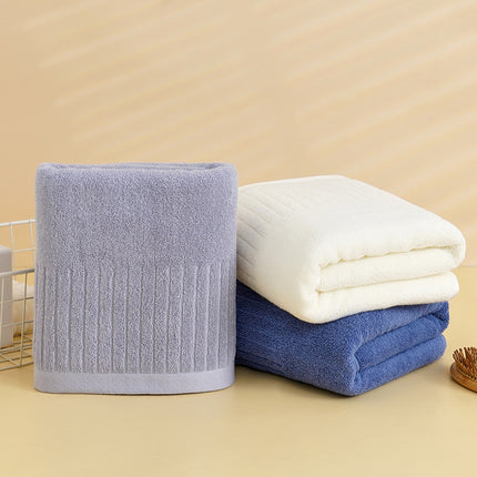 Suiwer Katoen Badhanddoek Verdik Plussize Huishoudelike Hotel Sag Absorberend Pluisvry