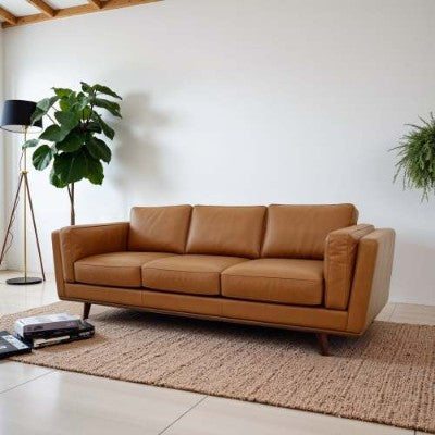 Chase Midde-eeuse Moderne Regte Leerbank