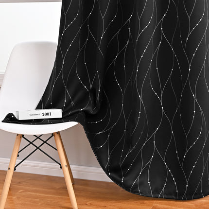 Modern Minimalist Furnishings Decorative Blackout Curtains