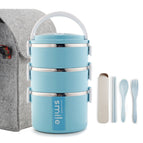 Blue / 3 layers + bag
