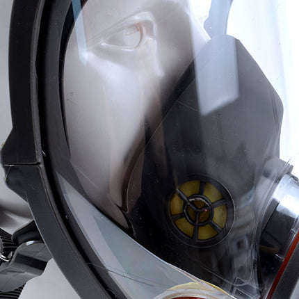 Deursigtige gasmasker