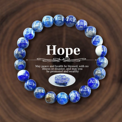 Geel Tieroog Natuurlike Steen Kristal Krale Armband