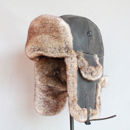 Ear Protection PU Leather Thundercap