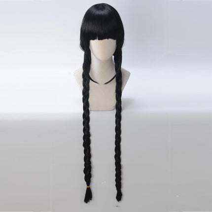 Double twist braid black