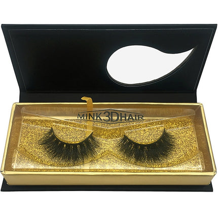 Three-dimensional multi-layer thick makeup false eyelashes