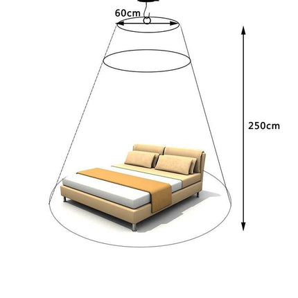 Dubbelbedmuskietnet