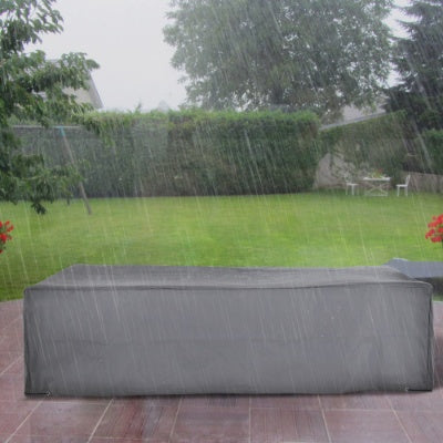 Outsunny 97 X 65X 26 Swaar Diens Buitelug Seksionele Bankoortrek, Waterdigte Patio Meubel Oortrek Vir Weerbeskerming, Grys