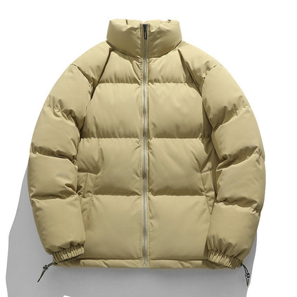 Men's Stand Collar Loose And Warm Down Coat
