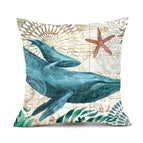 Whale / 45x45cm