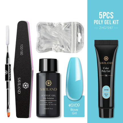 5 Piece Soft Rainbow Gel Kit