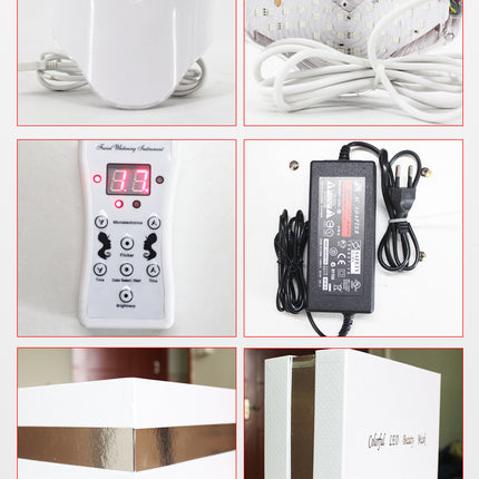 LED-kleurligmasker Skoonheidsinstrument 7 Kleure