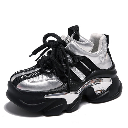 Allespassende Platform Hoogte Verhogende Skoene Informele Sneaker Vroue