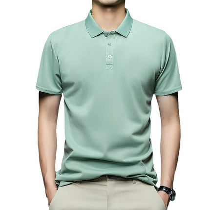 Korean Casual Loose Lapels T-shirt Men