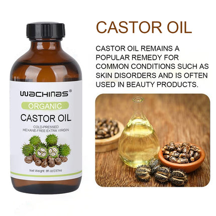 Organic Castor Oil Cold Pressed Moisturizing Moisturizing And Nourishing
