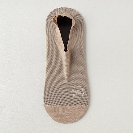 Men's Mesh Breathable Pure Cotton Invisible Socks