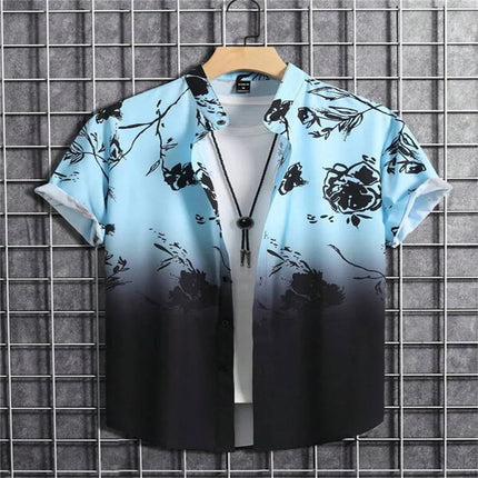 Hawaii Beach 3D Printed Shirt Short Sleeve