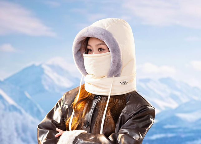 Men's Outdoor Fleece Warm Ear Protection Hat