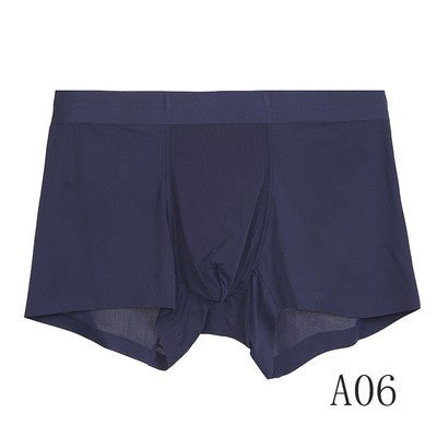 Men's Fashion Ultra-thin Summer Ice Silk Underwear