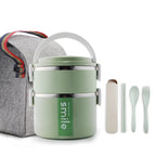 Green / 2 layers + bag