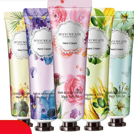 Floral Fragrance 30g Moisturizing Hand Cream Cosmetics