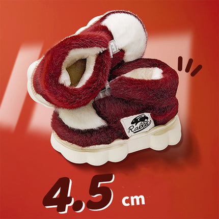 Ankle Wrap Cotton Slippers Women's Indoor Home