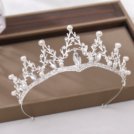Mode Kristal Diamant Bruid Trou Haar Tiaras