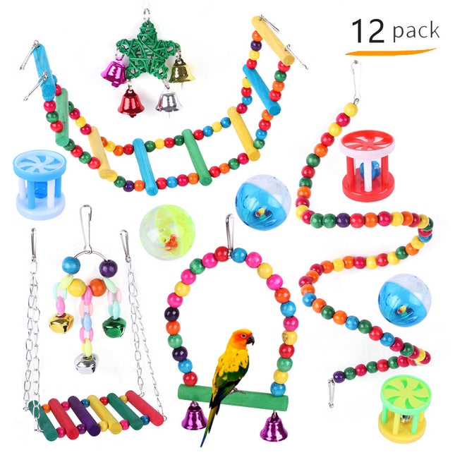 Fashion Personalized New Pet Birds Toys Suit