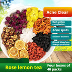 Rose Lemon Tea 4 Servings