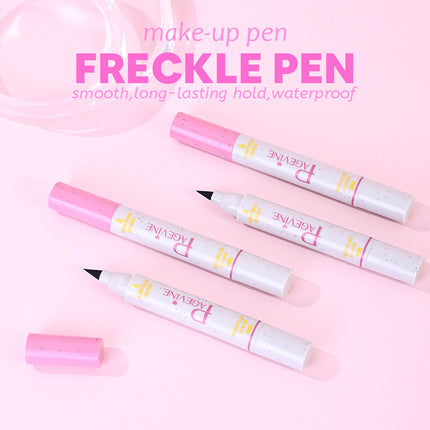Vroue se Dubbelkop Vlekverwyderingspen Vloeibare Eyeliner