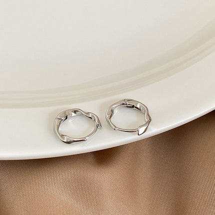 Women's Korean-style Diamond-embedded Gold-plated Ins Internet-famous Versatile Earrings