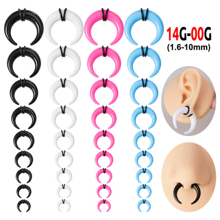 Akriel Horing Oorskulp Swart Rubber Band Band