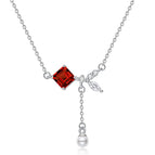 Garnet / 925 Silver