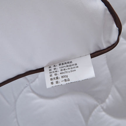 Buckwheat dual-purpose pillow