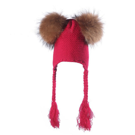 Baby Knitted Hat Keeps Warm In Autumn And Winter