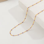 Grape Purple Necklace