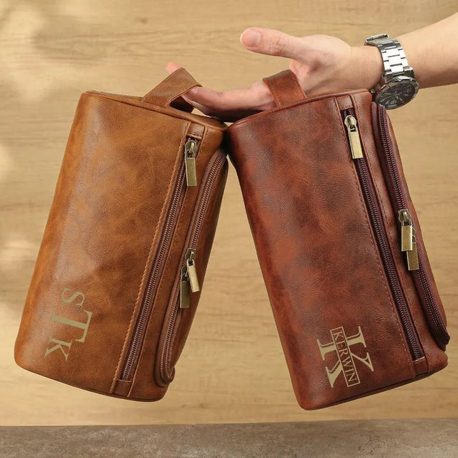 Sac de Voyage Personnalisé Haut de Gamme Cadeau d’Anniversaire pour Hommes