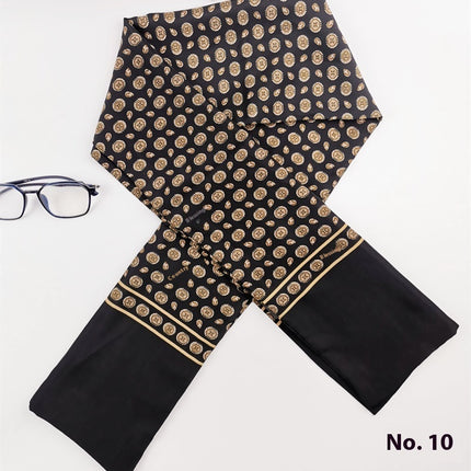 Men's Simplicity Silk Scarf High-end Washed With Cashmere Business Long Scarf