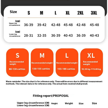 Running Knee Protective Sleeve Training Leggings