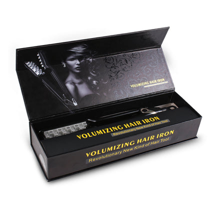 Mode Haar Volumiserende Yster Plat Yster Straightener Digitale Plat Yster Met LCD-skerm Haarkappersgereedskap