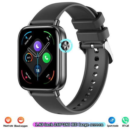 Slimhorlosie Mobiele Stappenteller Hartslagmonitering Bluetooth-oproepe 169 Raakskerm Slimarmband