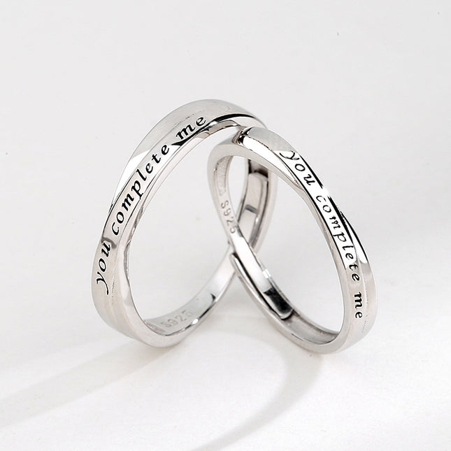 S925 Sterling Silwer Paarringe