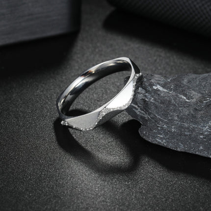 Vroue Roesvrye Staal Juweliersware Armband En Ring