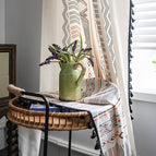 Hook fringe curtains / W135xH46CM