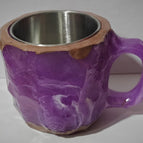 Purple / 10cm High / Flat mouthed inner liner