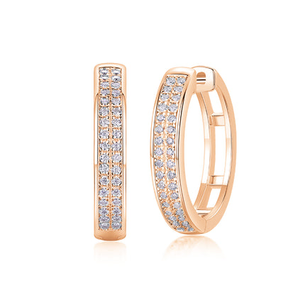 Firefly Light - Premium Moissanite Luxury Fashion Light Luxury Jewelry Silver Stud Earrings S925 Silver Plated Platinum