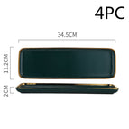 Long plate 4PC