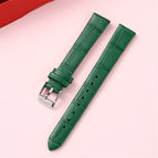 Green / Silver Buckle 10mm