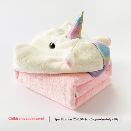 Strokiesprent Badjas Koraalvlies Absorberende Kinderbadhanddoek